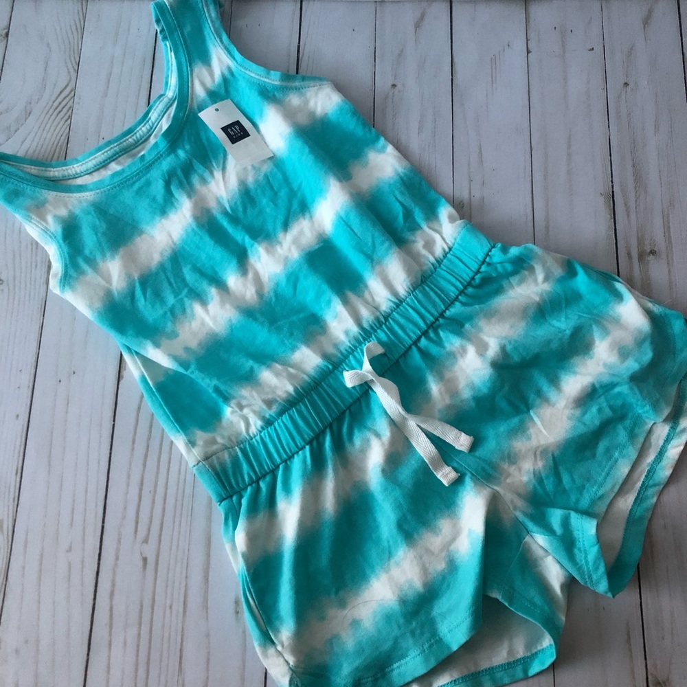🕶 GAP kids tie dye romper